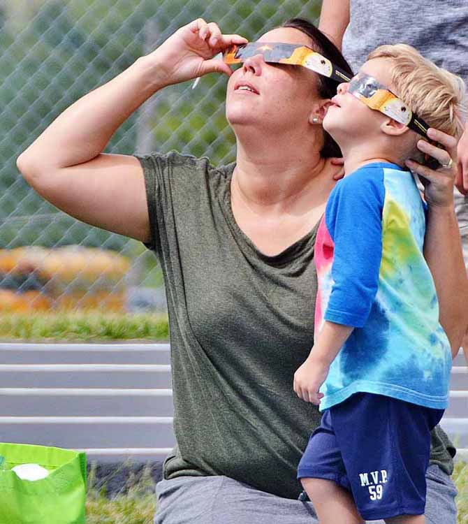 viewing the solar eclipse